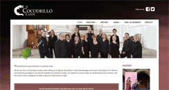 Desktop Screenshot of cocodrillo.nl